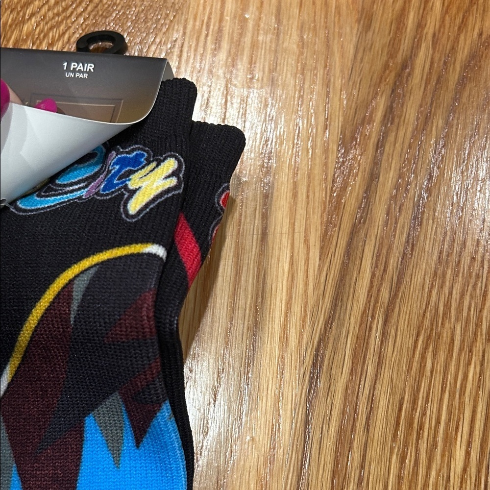 Headgear classic Colorful Abstract Patterned Men's Socks small/medium new - Picture 6 of 8